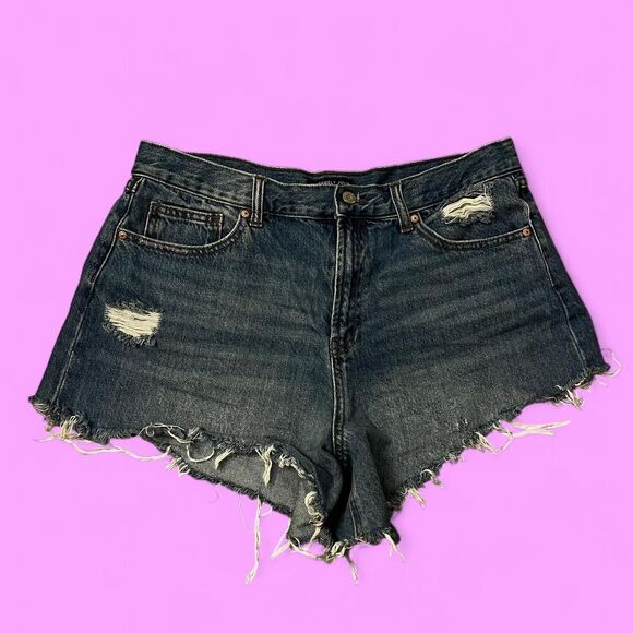 Sincerely Jules Blue Denim short - Picture 1 of 3